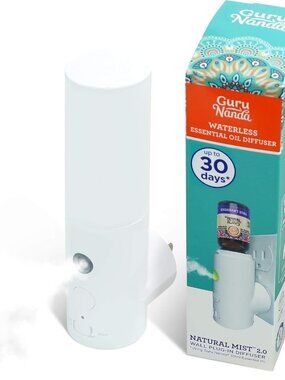 Guru Nanda Natural Mist 2.0 Waterless Plugin Diffuser